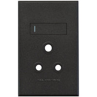 Major Tech Single Socket Cover Plate GR/GR (100mmx50mm) 3VP20GG