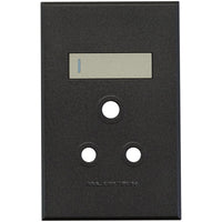 Major Tech Single Socket Cover Plate TI/GR (100mmx50mm) 3VP20TG