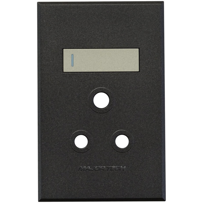 Major Tech Single Socket Cover Plate TI/GR (100mmx50mm) 3VP20TG