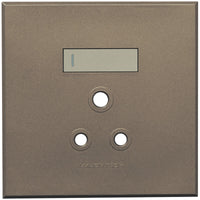 Major Tech Single Socket Cover Plate TI/BZ (100mmx100mm) 3VP21TB