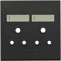Major Tech Double Socket Cover Plate TI/GR (100mmx100mm) 3VP22TG