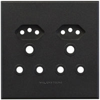 Major Tech Double RSA, Double V-Slim Cover Plate GR (100mmx100mm) 3VP24G