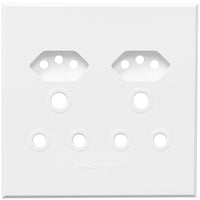 Major Tech VETi 3 POLA - Unswitched Socket Cover Plate - Monoblock | 3VP24W