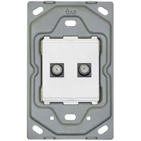 Major Tech VETi 3 POLA - Dual Data Socket (RJ45 - Cat 6) - Monoblock | 3V135 - image 1
