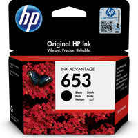HP 653 Black Original Ink Advantage Cartridge