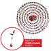 EINHELL GC-CT 18/24 LI-SOLO Cordless Lawn Trimmer - Red - chavda.com