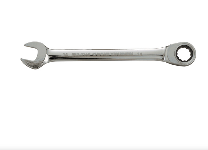 Kennedy-Pro Single End, Ratcheting Combination Spanner, 24mm, Metric KEN5822179K