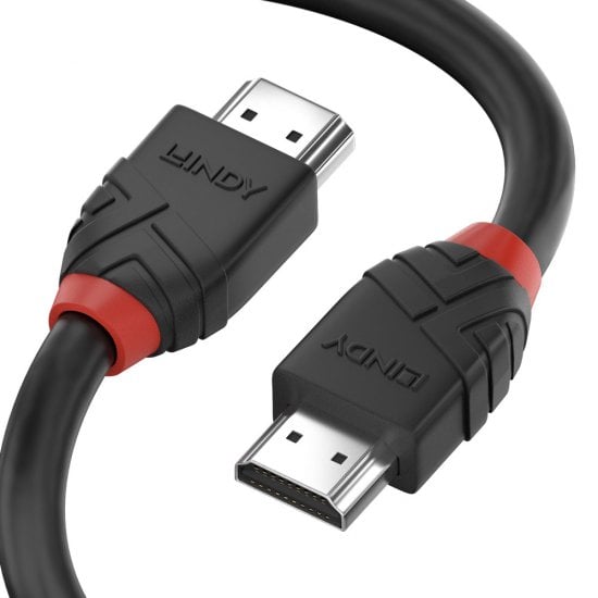 LINDY 3M HDMI 2.0 M-M CABLE-BLACK LINE (36473) - CAB-HDMI-MM-3ML