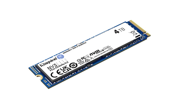 Kingston 4000G NV3 M.2 2280 PCIe 4.0 NVMe SSD-SNV3S/4000G