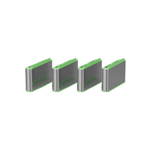 LINDY TYPE-C PORT BLOCK-10 PACK NO KEY GRN (40438) - USBC-BLOCK-10P-GRN-L