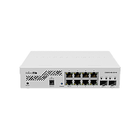MikroTik Cloud Smart Switch 8 Port Gigabit 2SFP+ PoE Input | CSS610-8G-2S+IN-MT-RBCSS610-8G-2S+IN
