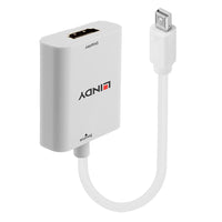 LINDY 41069 MINI DISPLAYPORT 1.2 TO HDMI 4K @60HZ ACTIVE ADAPTER - ADA-MDISP-HDMI-4K-L