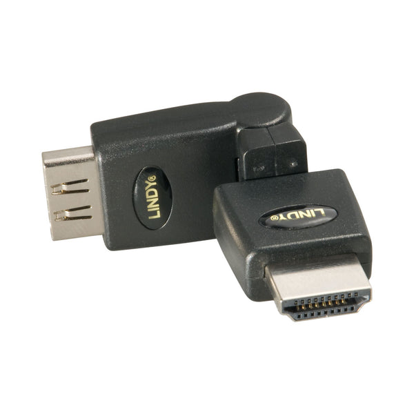 LINDY HDMI M-F 360 ADAPTER (41096) - ADA-HDMIM-F-360