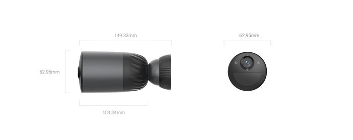 EZVIZ BC1c 4K Battery Bullet Camera Kit