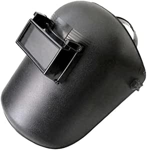 Matweld Welding Helmet - Flip Front (L) - HON0360 - Protective Welding Gear, Black.