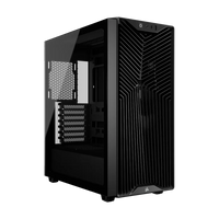 3200D RS Mid-Tower PC Case; 3x RS120 fans incl - Black.