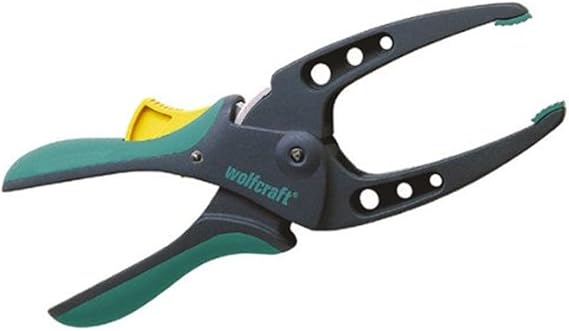Wolfcraft Clamp MTR 70 Pointed Ratchet Lever - Heavy Duty Woodworking Tool for Clamping & Holding Materials Securely