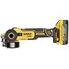DeWalt 18V Angle Grinder Power Stack 5Ah DCG409H2T-QW, Lithium-Ion Battery, Charger & Case