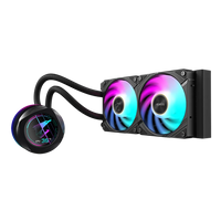 GIGABYTE AORUS WATERFORCE X II 240 240mm cooler; Intel 115x;1200;1700;1851 / AMD TR4; AM5; AM4; sTR5