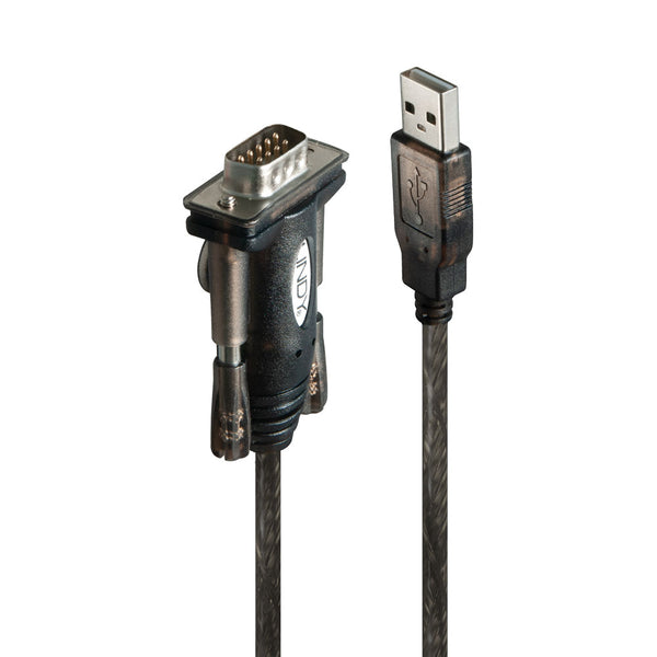 LINDY USB TO RS232 9P SERIAL ADAP, 1.5M CBL(42855) - CNV-USB-SER-ADA-L
