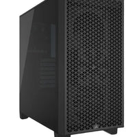 3000D AIRFLOW Black Mid-Tower PC Case; 2x 3.5'' |  2x 2.5'' Drive Bays; Up to 360mm Radiator compatible; 2x 120mm fan incl Corsair