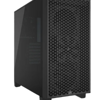 3000D AIRFLOW Black Mid-Tower PC Case; 2x 3.5'' |  2x 2.5'' Drive Bays; Up to 360mm Radiator compatible; 2x 120mm fan incl-CC-9011251-WW