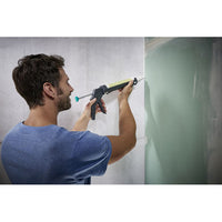 WOLFCRAFT MG 100 Caulking Gun: 310ml Cartridge, Automatic Drip Stop - For Silicone & Acrylic Application
