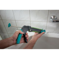 WOLFCRAFT MG 200 Caulking Gun - Silicone/Acrylic Applicator, Ergonomic Handle, Drip-Stop, 4352000