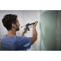 WOLFCRAFT MG 200 Caulking Gun - Silicone/Acrylic Applicator, Ergonomic Handle, Drip-Stop, 4352000