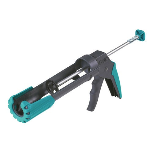 WOLFCRAFT MG 200 Caulking Gun - Silicone/Acrylic Applicator, Ergonomic Handle, Drip-Stop, 4352000