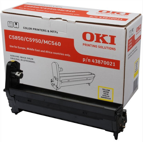 Oki (43870021) Drum Yellow-43870021
