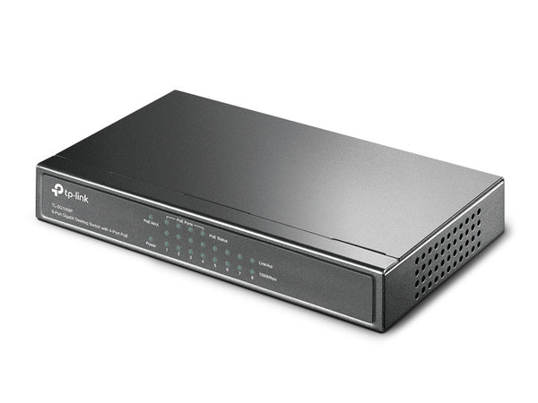 TP-Link 8-Port Gigabit 4 PoE+ Desktop Switch | TL-SG1008P-TP-SG1008P