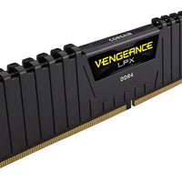 Corsair VENGEANCE® LPX 16GB (1 x 16GB) DDR4 DRAM 3000MHz C16 Memory Kit; 16-20-20-38; 1.2V; Black Corsair