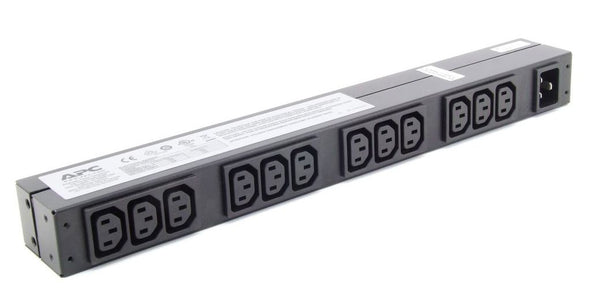 DELL RACK PDU, BASIC (APC PN: AP9565) 1U, 16A 230V, (12)C13 OUTLETS,  IEC C20 INLET