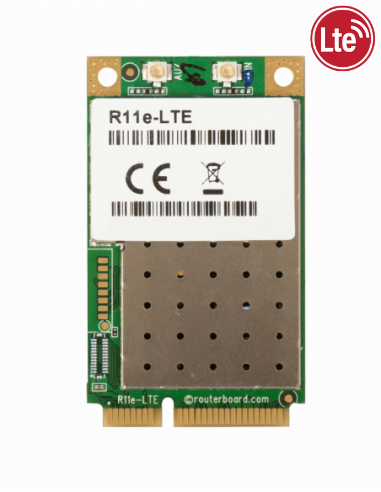 MikroTik R11e-LTE - LTE miniPCI-e card-MT-R11E-LTE