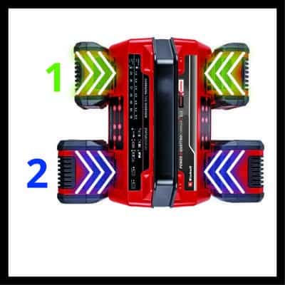2x2 Power X-QuattrochargerA4, Charger