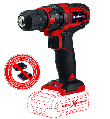 Einhell Cordless Drill TC-CD 18/35 Li - Solo 4513927