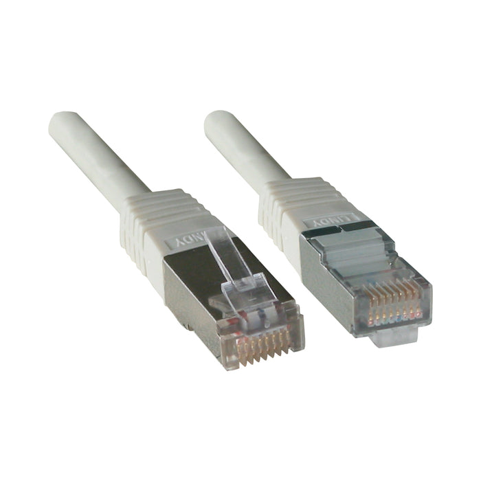 LINDY 10M FTP CABLE CAT5E GREY (45165) - NET-CAT5-FTP-GY-10ML