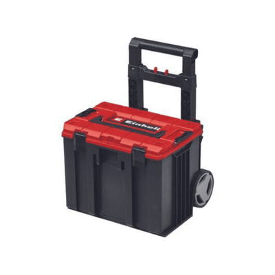 Einhell E-Case L Tool Box with Wheels: Modular Carrying Case for Tools & Equipment - Portable Storage Solution