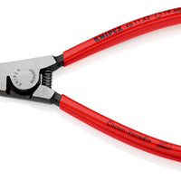 KNIPEX 46 11 A2 SB Circlip Pliers for external circlips on shafts with plastic coating black atramentized 180 mm - KNI4611A2SB