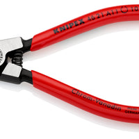 KNIPEX 46 21 A11 SB Circlip Pliers for external circlips on shafts with plastic coating black atramentized 125 mm - KNI4621A11SB