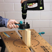WOLFCRAFT DOWELMASTER 4640000: Precision Dowel Jig for Woodworking Joints - Corner, T-Butt, Edge-to-Edge