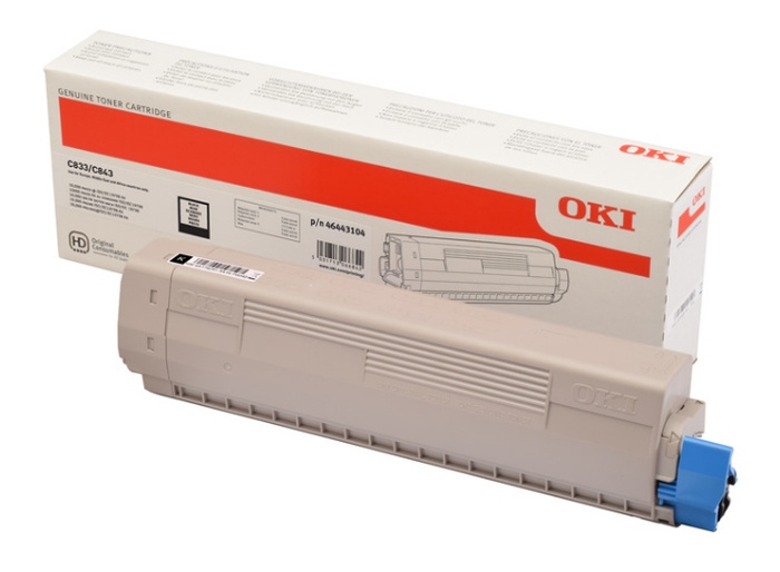 OKI TONER-K-ES8433-46443120