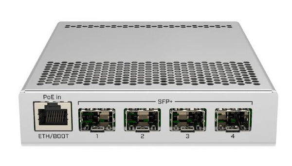 MikroTik Cloud Router Switch 4 Port SFP+ | MT-RBCRS305-1G-4S+IN-MT-RBCRS305-1G-4S+IN