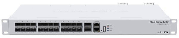 MikroTik Cloud RouterSwitch 24Port SFP+ 2Port QSFP | CRS326-24S+2Q+RM - 24-MT-RBCRS326-24S+2Q+RM
