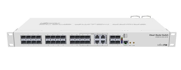MikroTik CRS328-4C-20S-4S+RM - 20SFP Cloud Router Switch-MT-RBCRS328-4C20S4+R