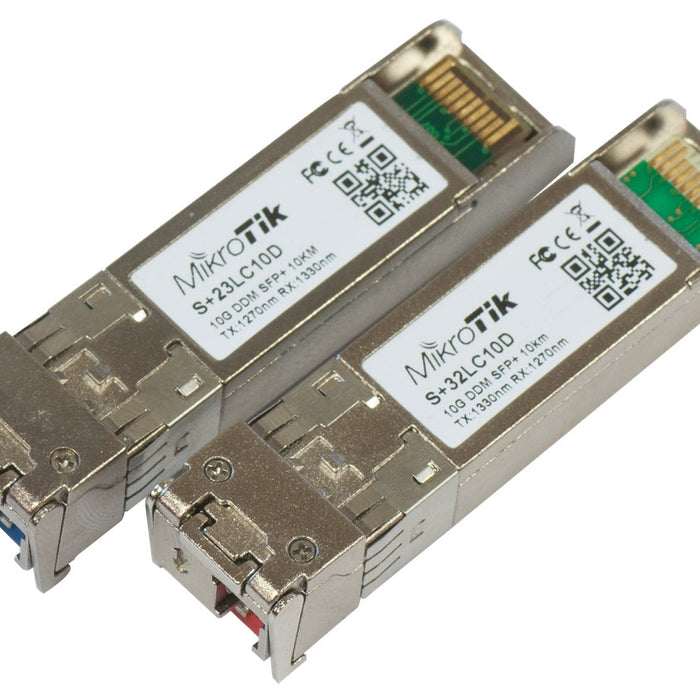 MikroTik Bi-directional SFP+ Modules(Pair)