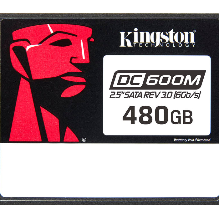 Kingston 480G DC600M (Mixed-Use) 2.5in Enterprise SATA SSD-SEDC600M/480G