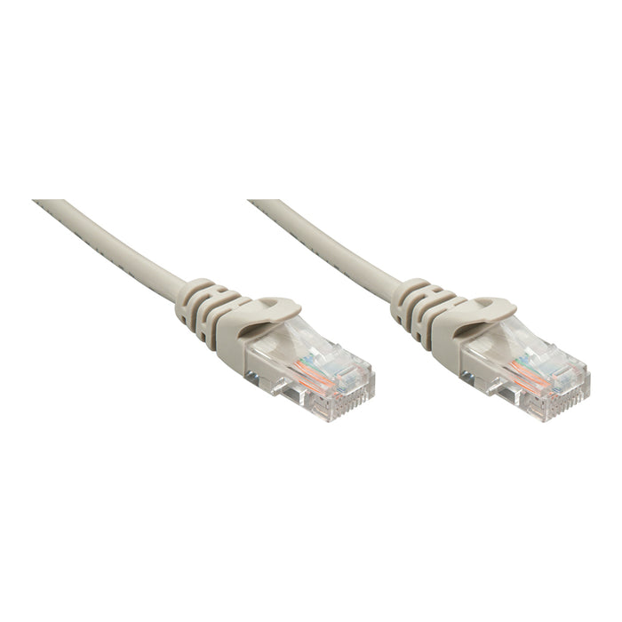 LINDY 2M UTP CABLE CAT5E GREY (48288) - NET-FLYM-GY-2M-L