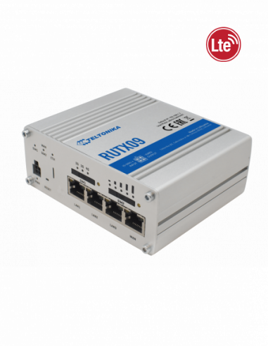 Teltonika Industrial LTE CAT-A 6 IoT Router | RUTX09-TTK-RUTX09